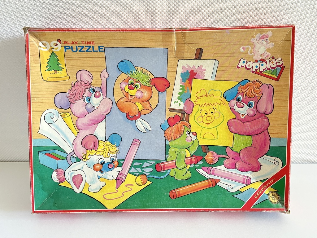 Puzzle Popples - play time 1986