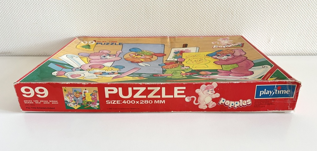 Puzzle Popples - play time 1986