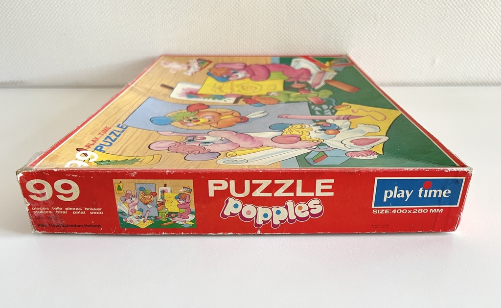 Puzzle Popples - play time 1986