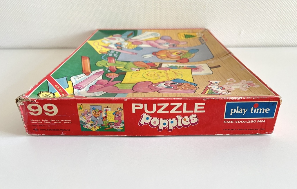 Puzzle Popples - play time 1986