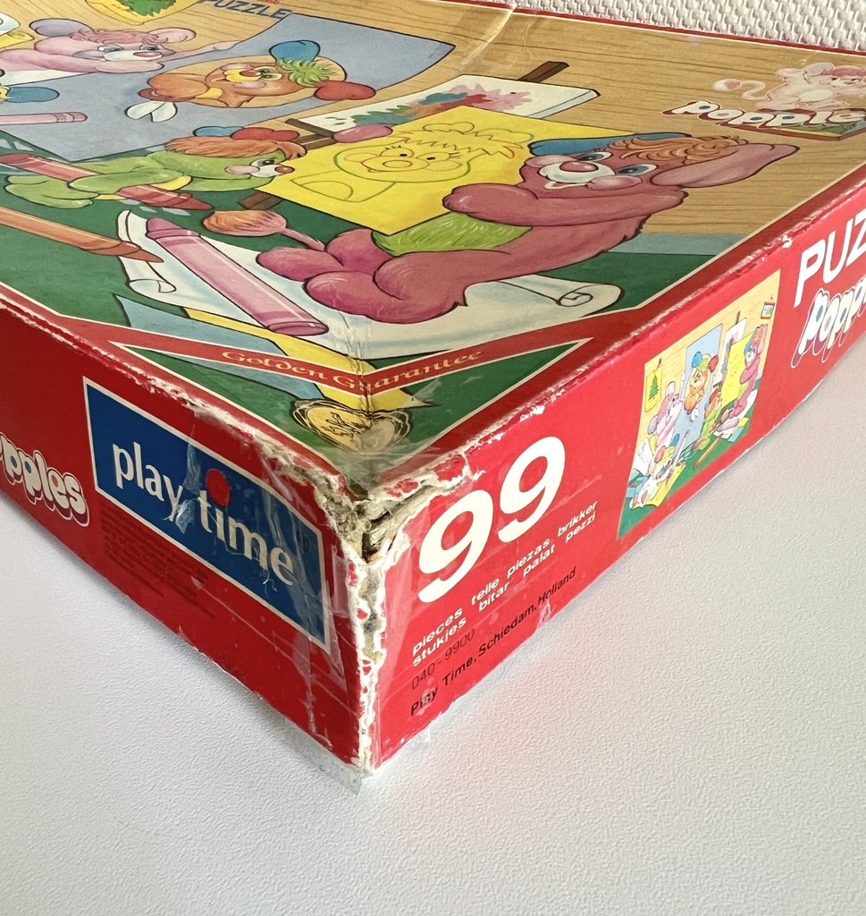 Puzzle Popples - play time 1986