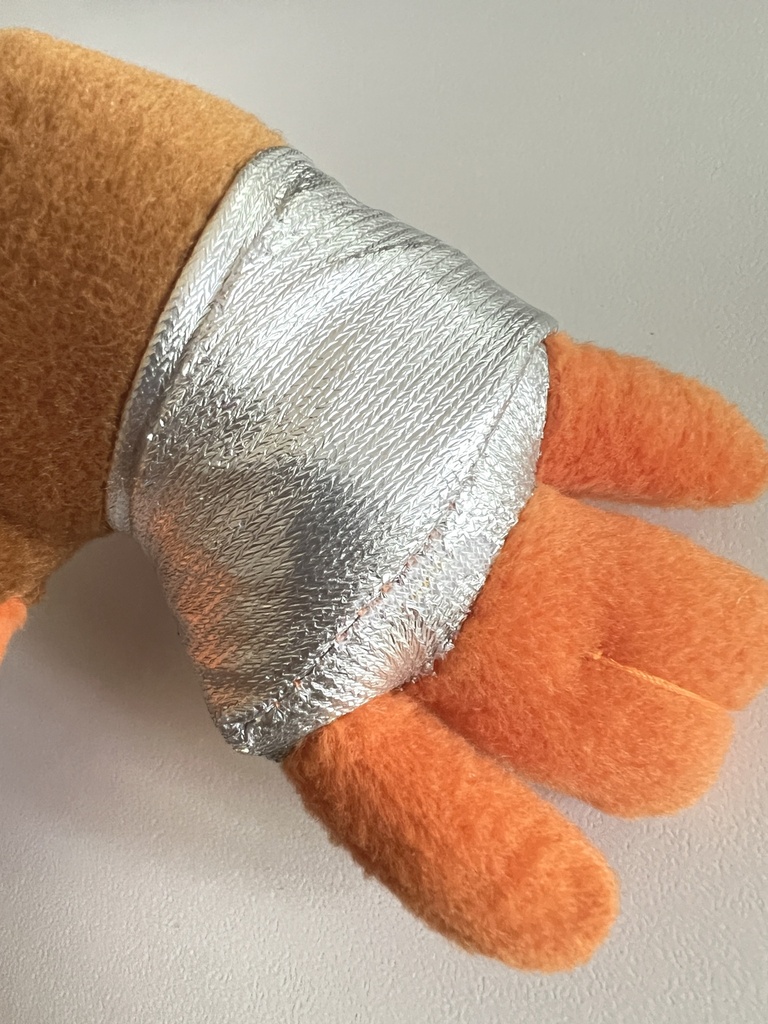 Peluche Crash Bandicoot rappeur