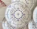 Lot de 6 assiettes à dessert Royal Boch Copenhague