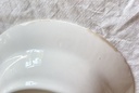 Lot de 4 assiettes creuses à bord vert pastel Zik Konakovo