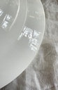 Lot de 4 assiettes creuses à bord vert pastel Zik Konakovo