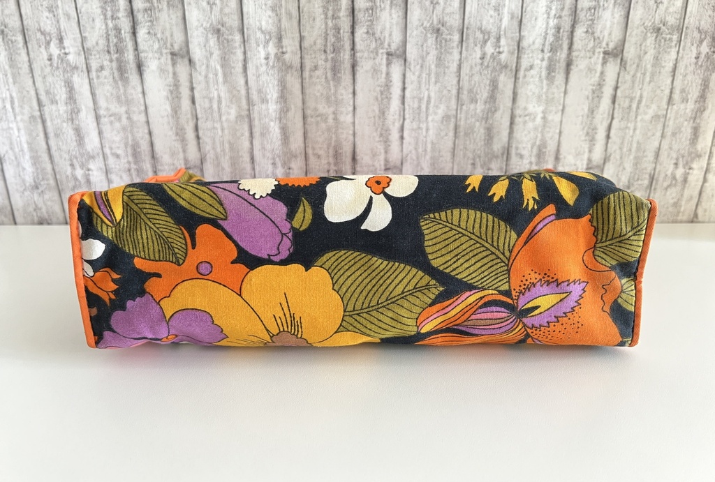 Trousse de toilette fleurie