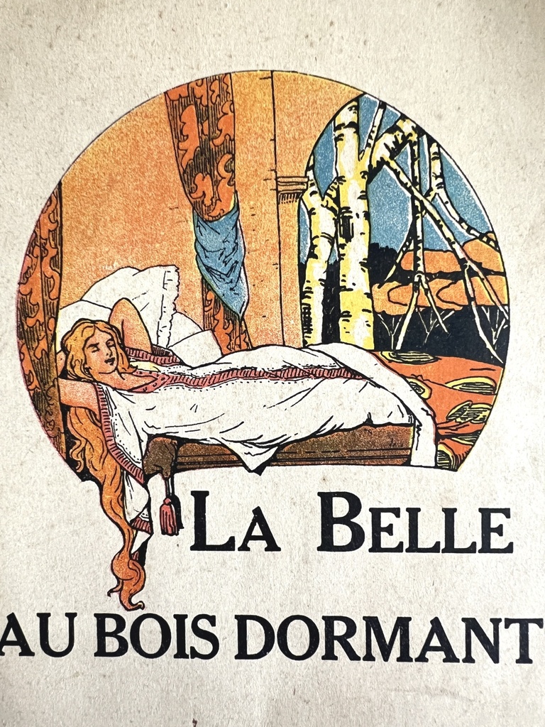 Ancien livre La Belle au bois dormant