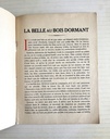 Ancien livre La Belle au bois dormant