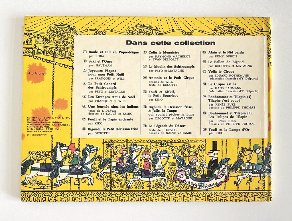 Livre Irvic et les poissons