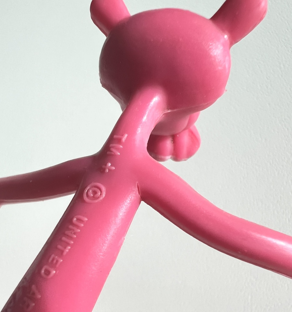 Figurine flexible La panthère rose - Teisseire 1983