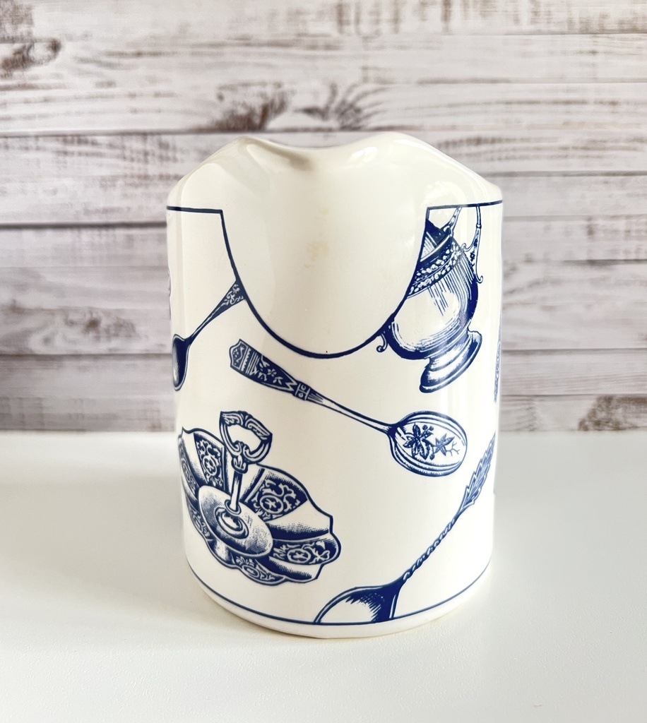 Pot à lait Fitz & Floyd Habitat Americana Colony Blue