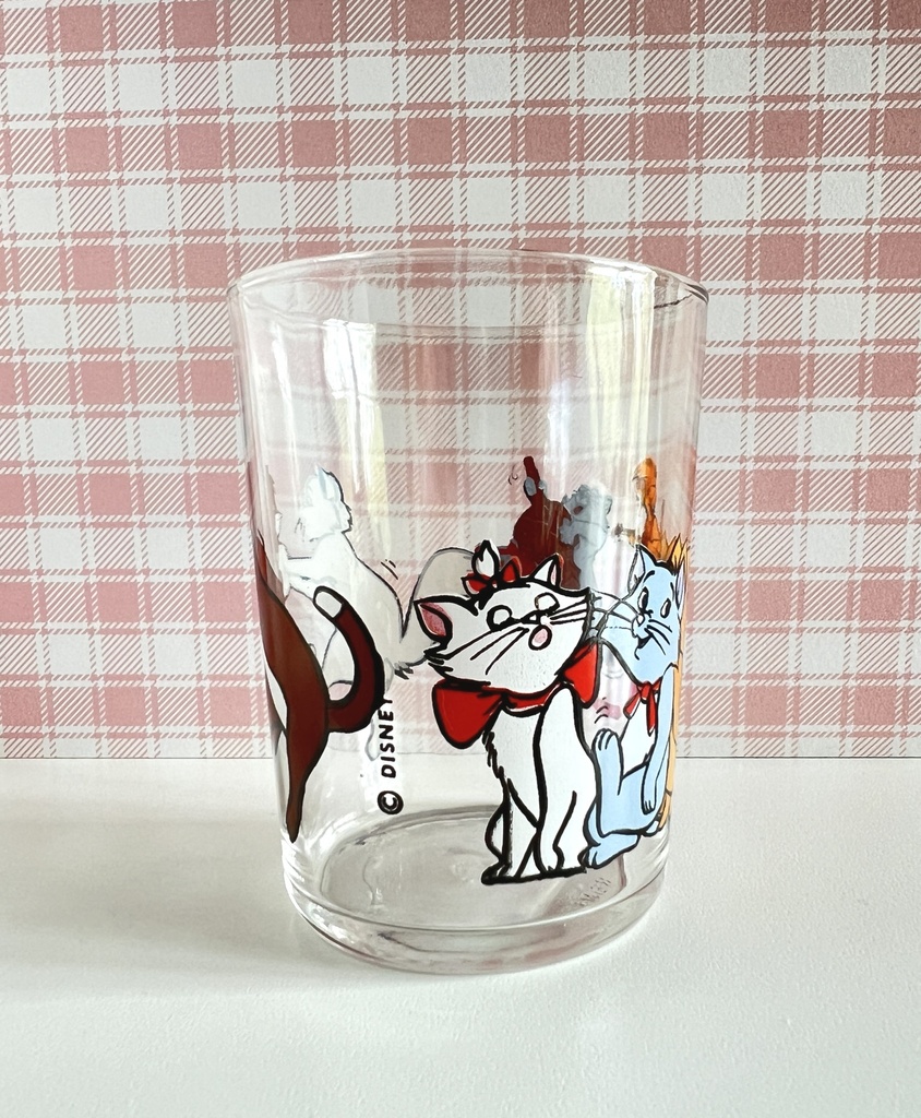 Petit verre à eau Les Aristochats - Disney