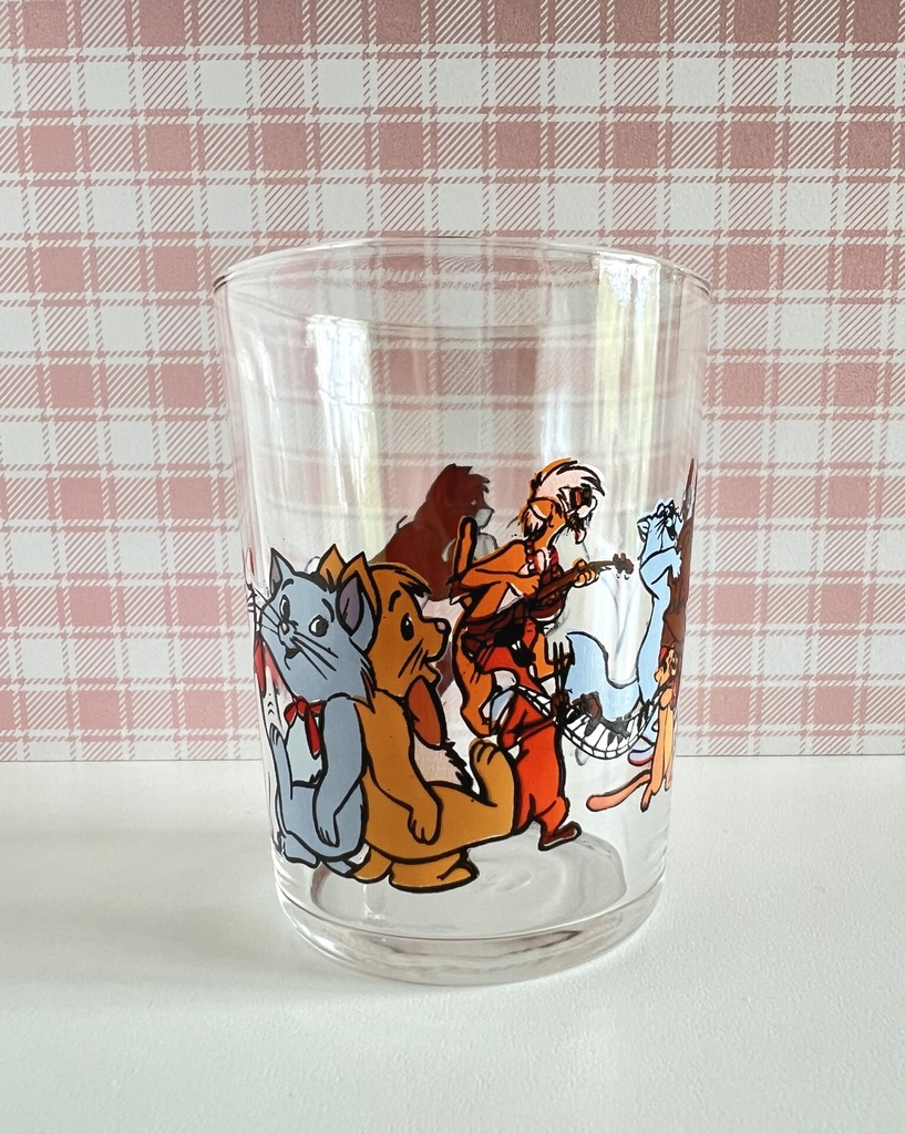 Petit verre à eau Les Aristochats - Disney
