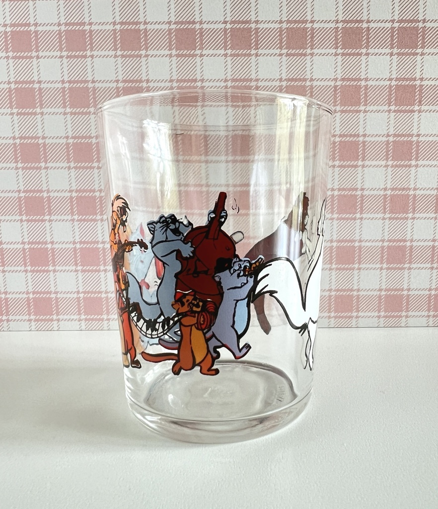 Petit verre à eau Les Aristochats - Disney