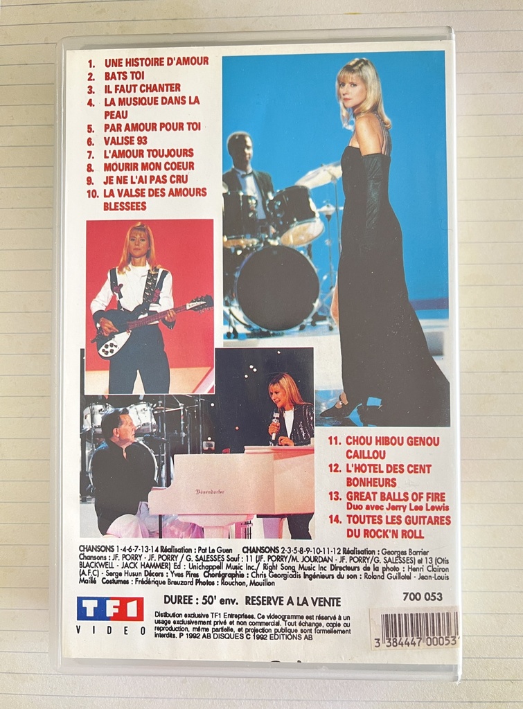 VHS Dorothée Une histoire d'amour