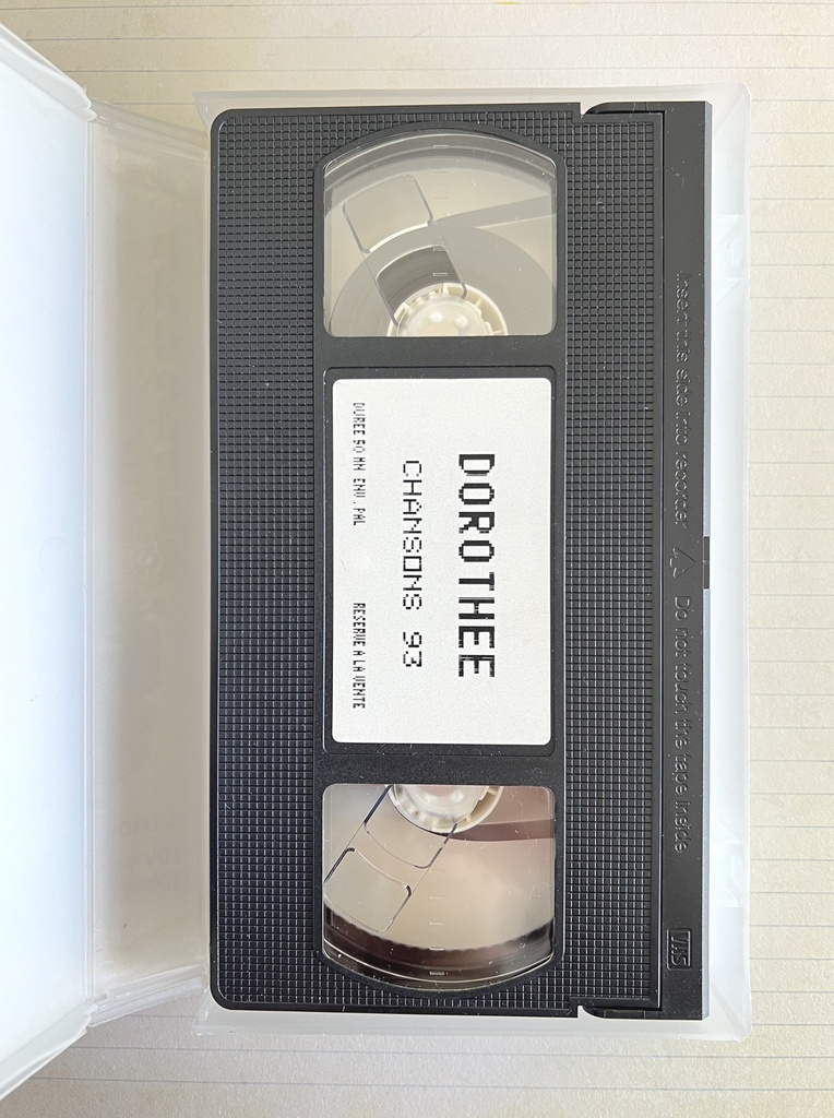 VHS Dorothée Une histoire d'amour