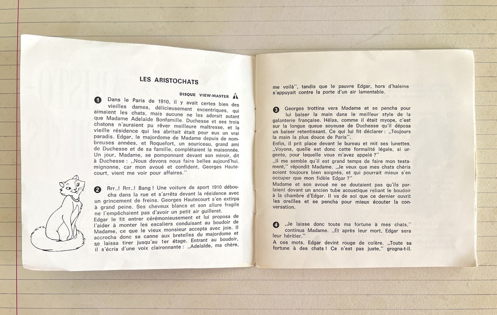 View-Master Les Aristochats