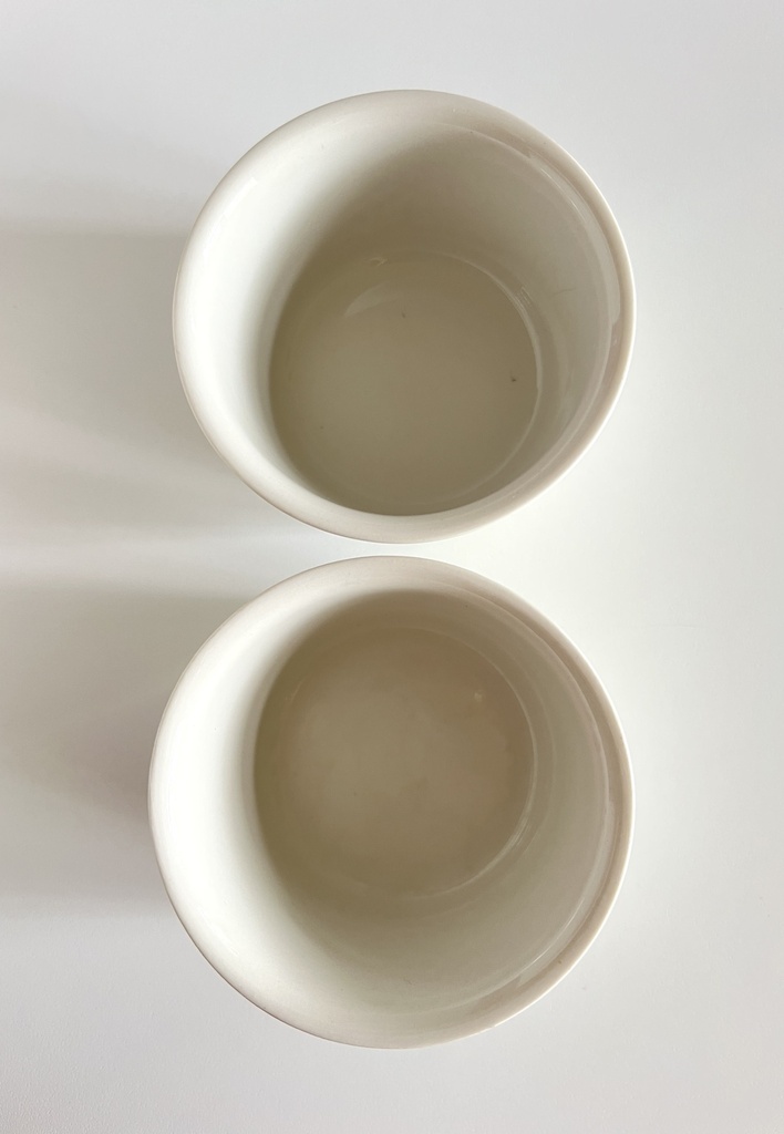 Lot de 4 ramequins à soufflé décor de prunes Villeroy & Boch