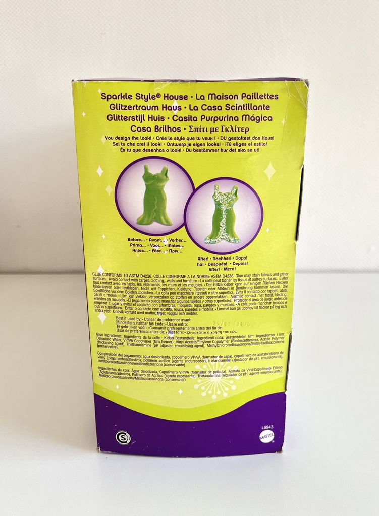 La maison Paillettes Polly Pocket - 2002