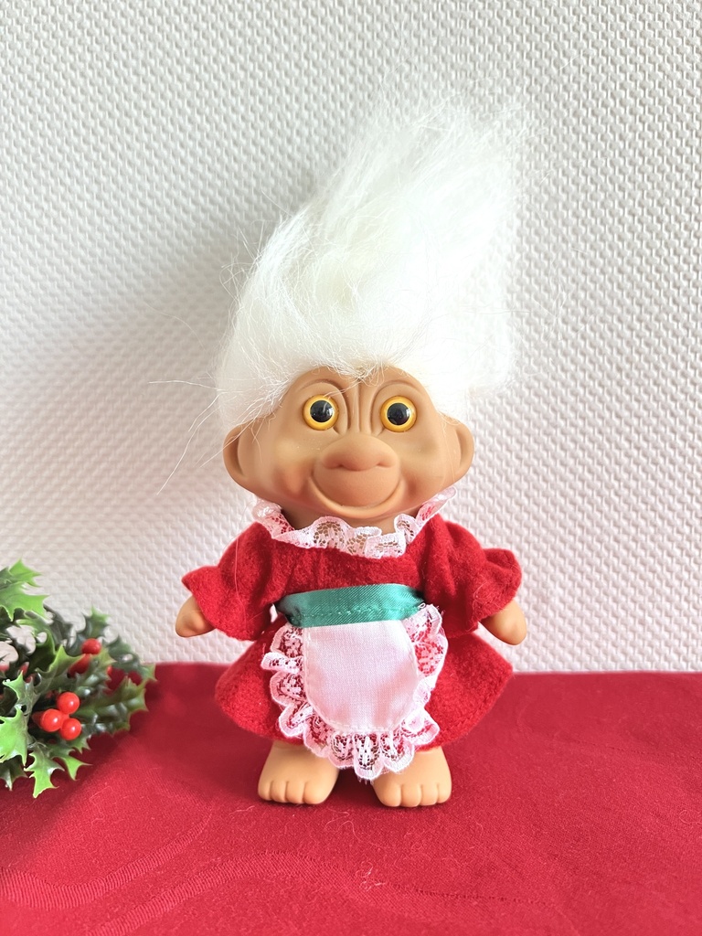 Couple de troll père et mère Noël - 1991