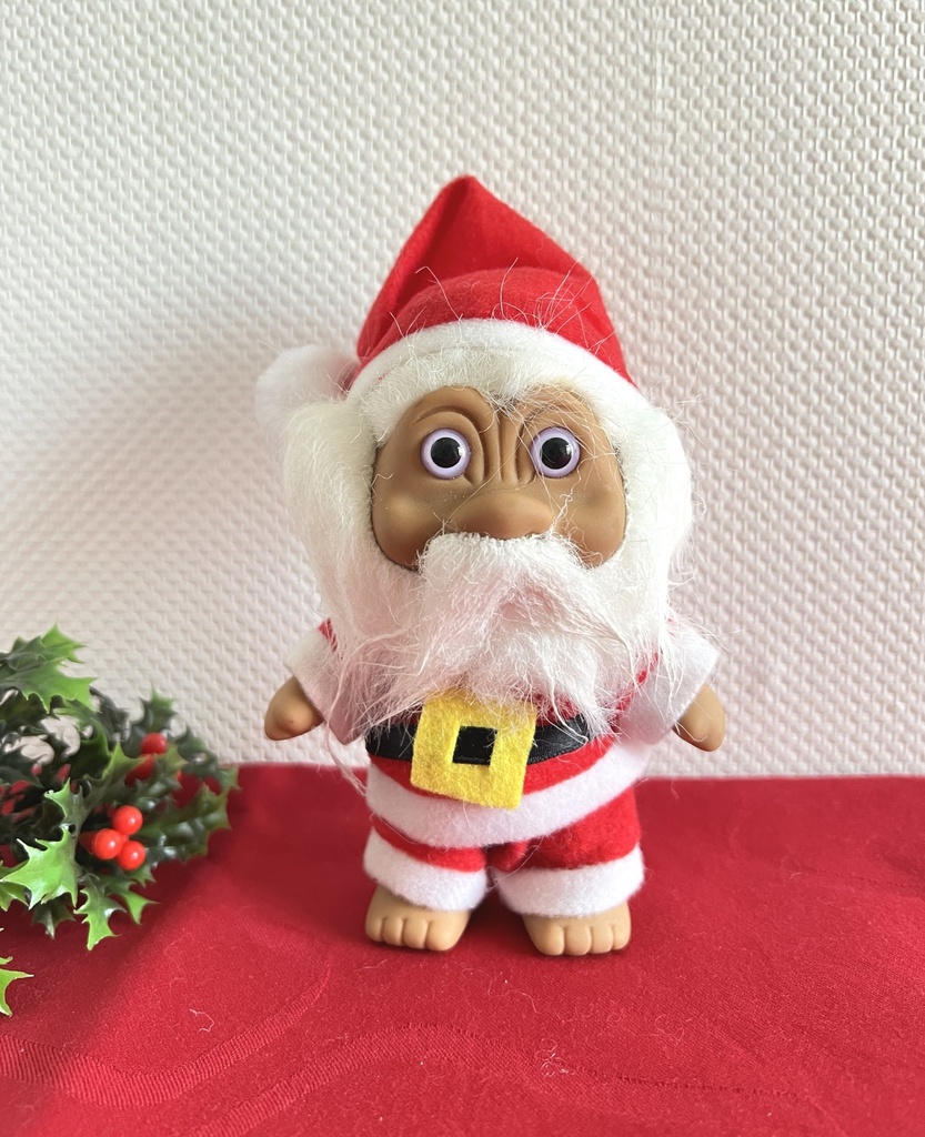Couple de troll père et mère Noël - 1991