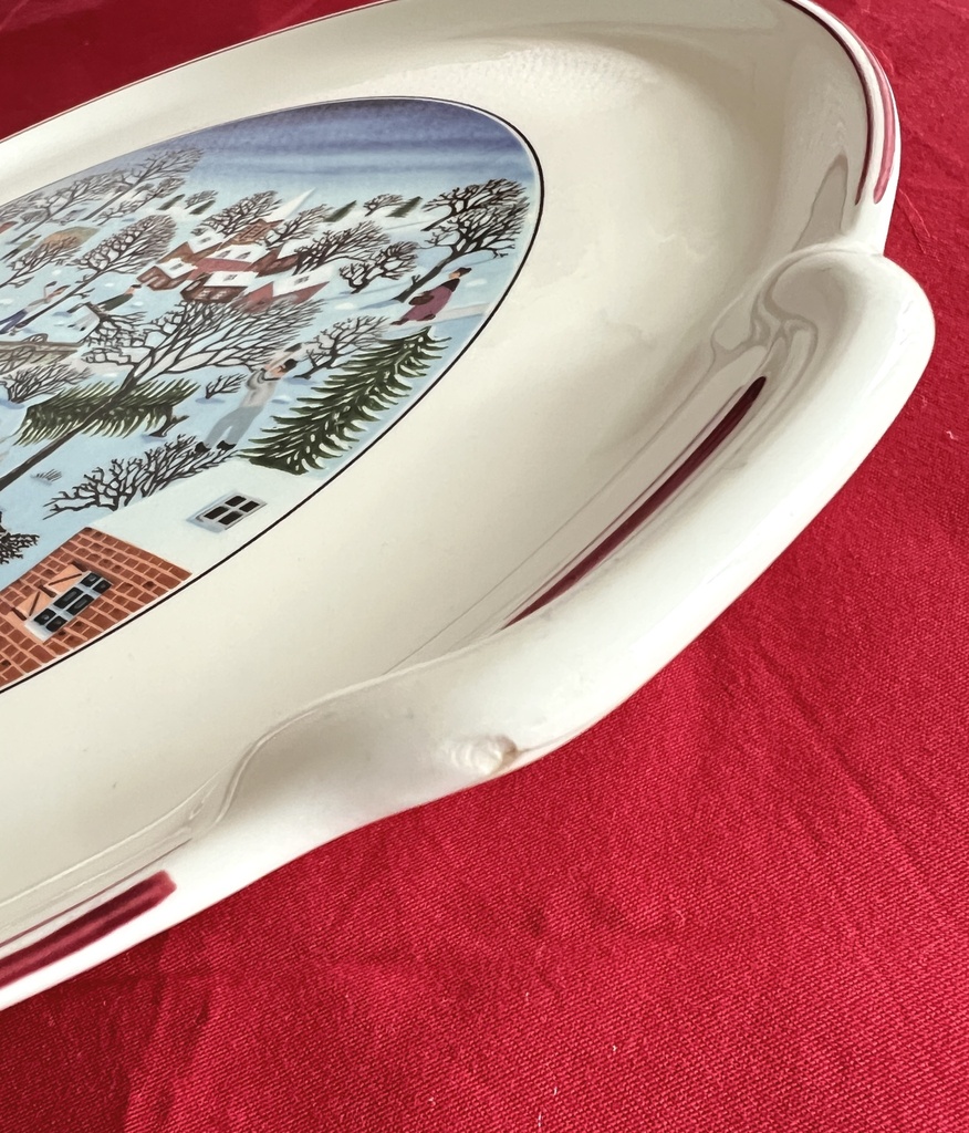 Plat à anses Villeroy & Boch Naif Christmas