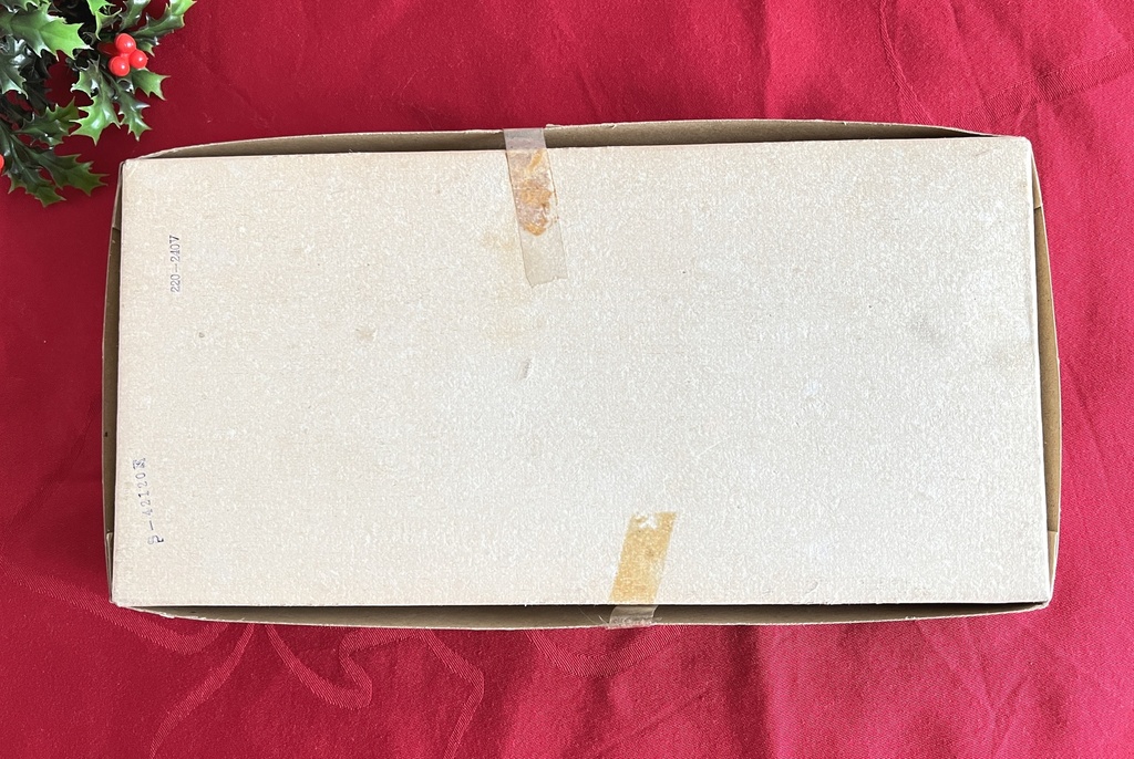 Ancienne guirlande lumineuse multicolore