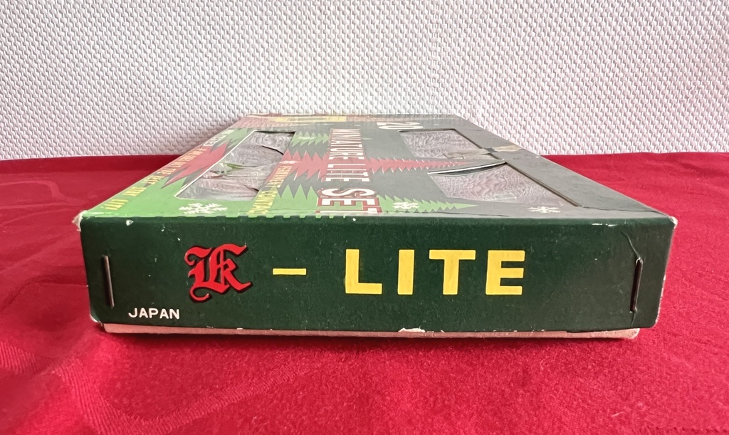 Ancienne guirlande lumineuse multicolore