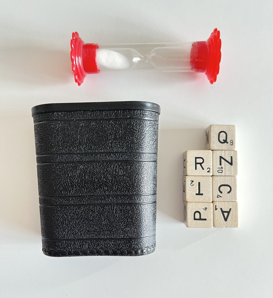 Jeu Yahtzee des mots - MB 1979