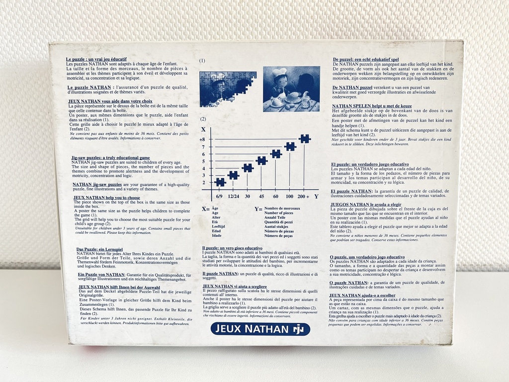 Puzzle Aladdin de Disney - Nathan 1994