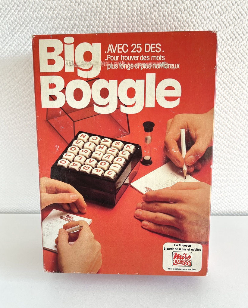 Jeu de société Big Boggle - Miro 1980