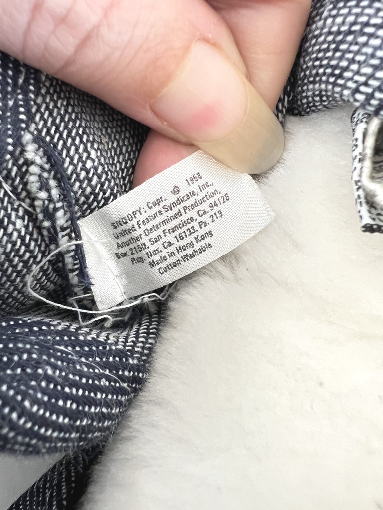 Peluche Spike en jeans - Snoopy 1975