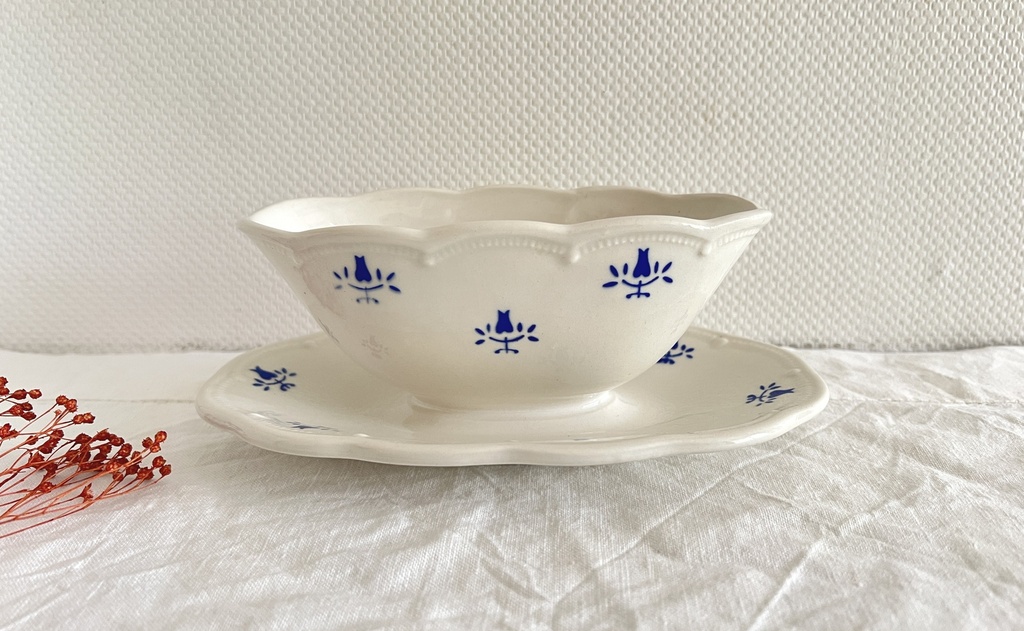 Saucière Boch Festival Tulipes