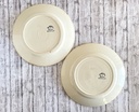 Lot de 2 assiettes plates Badonviller Mireille