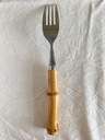 Boîte de 12 fourchettes avec manche en bambou
