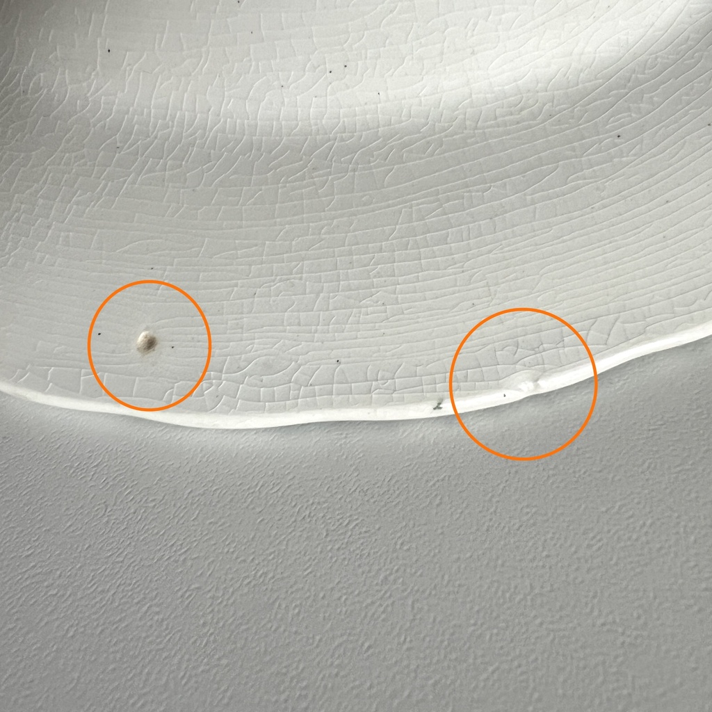 Lot de 2 assiettes creuses Boch Minerva vert