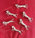 Boîte de 6 repose-couverts / porte-couteaux Cheval
