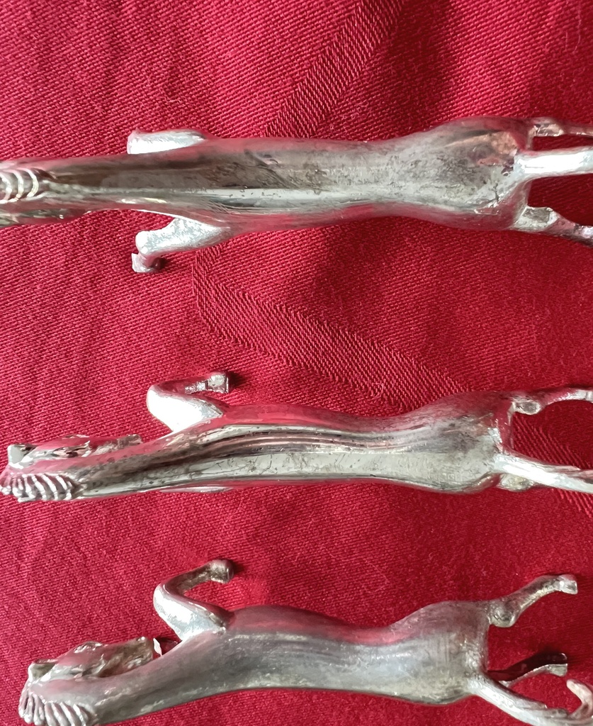 Boîte de 6 repose-couverts / porte-couteaux Cheval