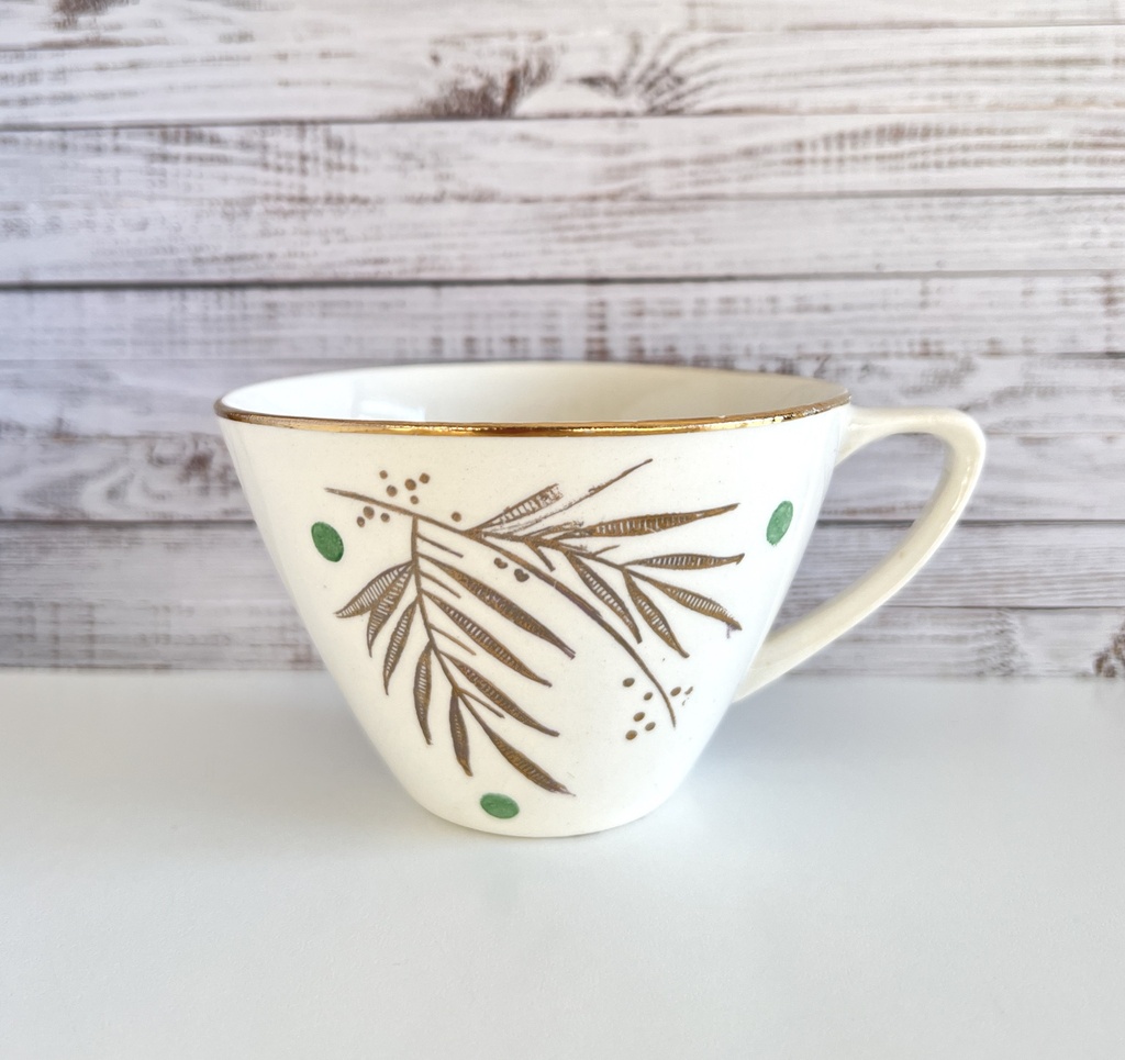 Lot de 2 tasses Boch Brigitte (Palme)