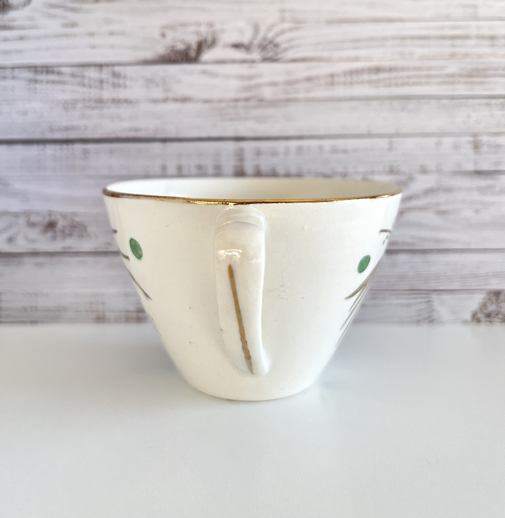 Lot de 2 tasses Boch Brigitte (Palme)