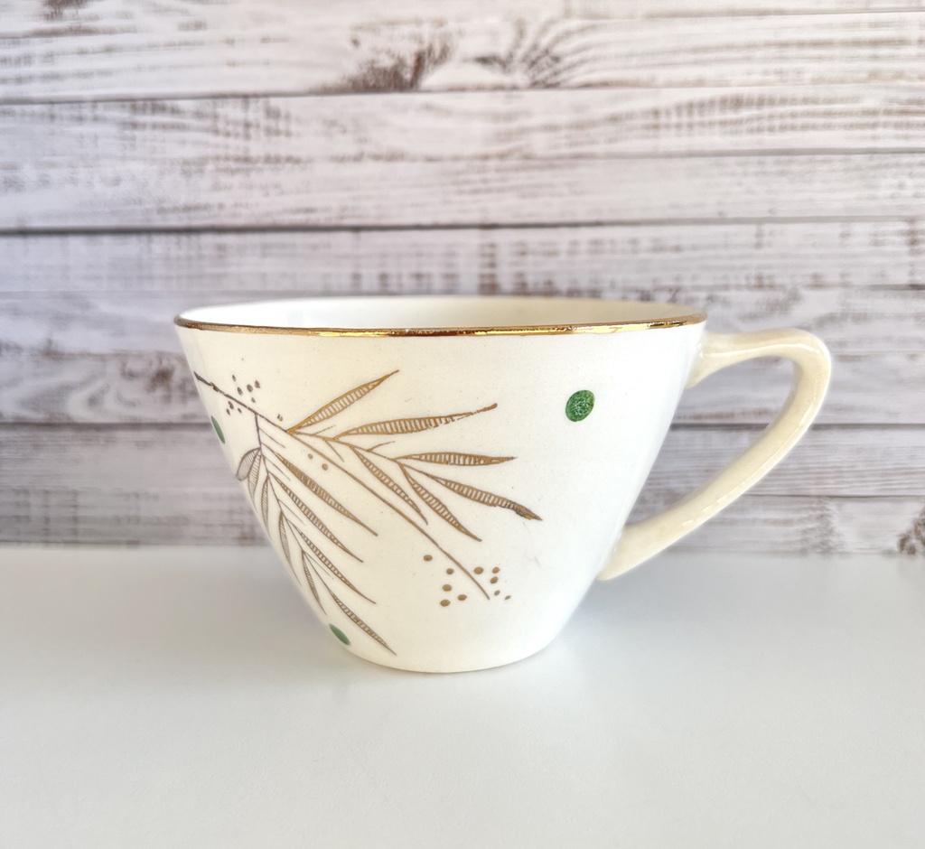 Lot de 2 tasses Boch Brigitte (Palme)