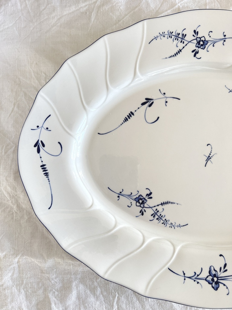 Plat ovale Villeroy & Boch Vieux Luxembourg