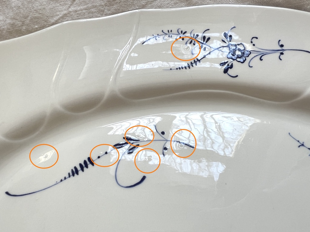 Plat ovale Villeroy & Boch Vieux Luxembourg