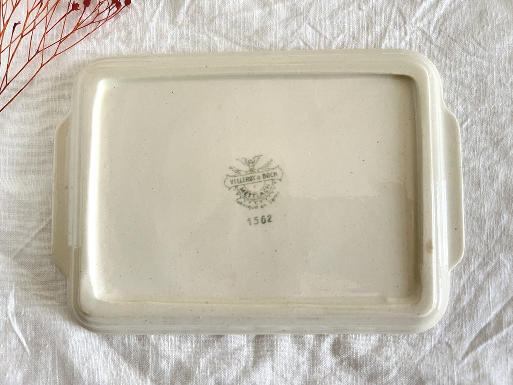 Petit plat rectangulaire à anses Villeroy & Boch Alt Strasbourg