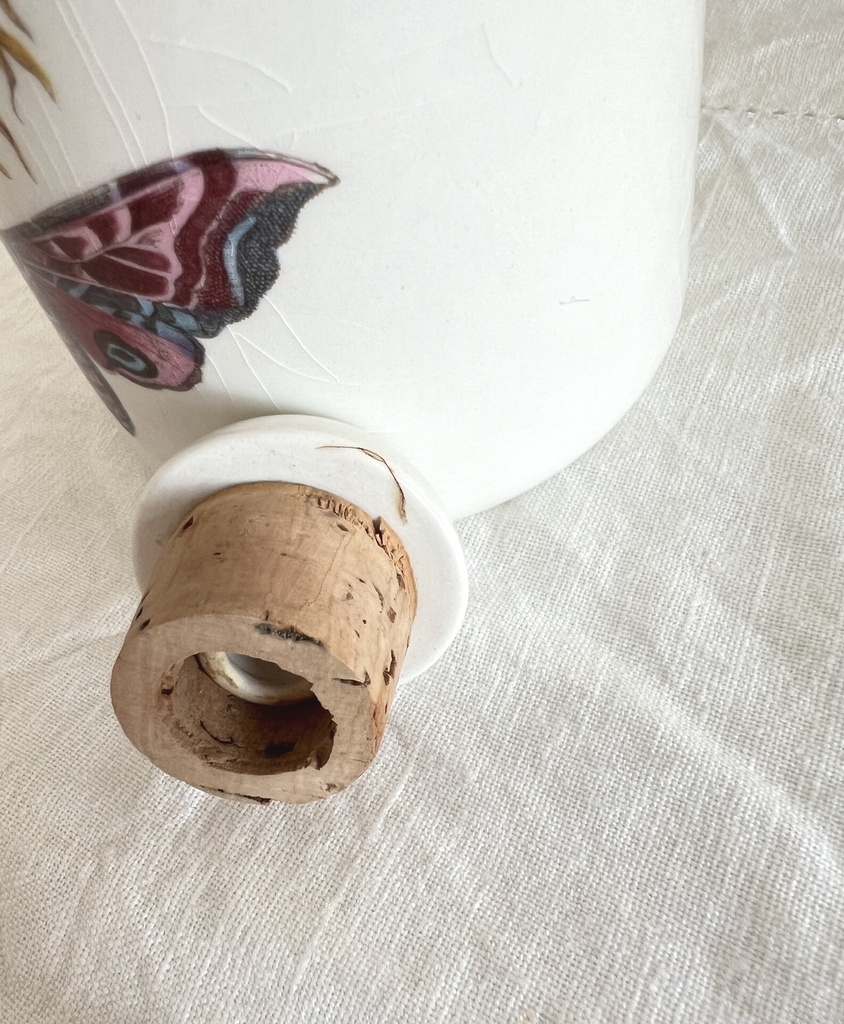 Bouteille décor botanique Portmeirion