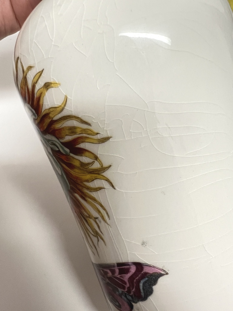 Bouteille décor botanique Portmeirion