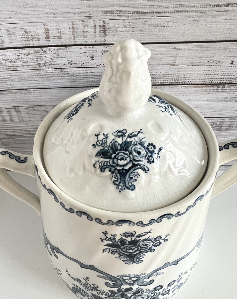 Sucrier Boch Rocaille