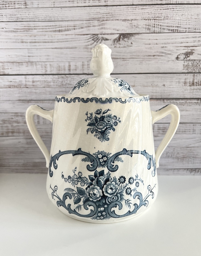 Sucrier Boch Rocaille