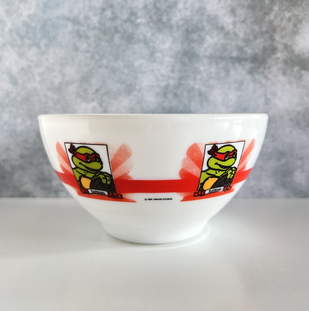 Bol Tortues Ninja Raphaël Arcopal Royco