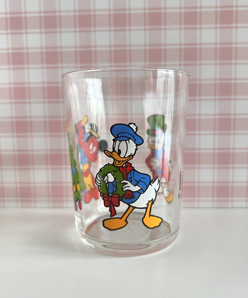Petit verre à eau Le Noël de Mickey - Disney